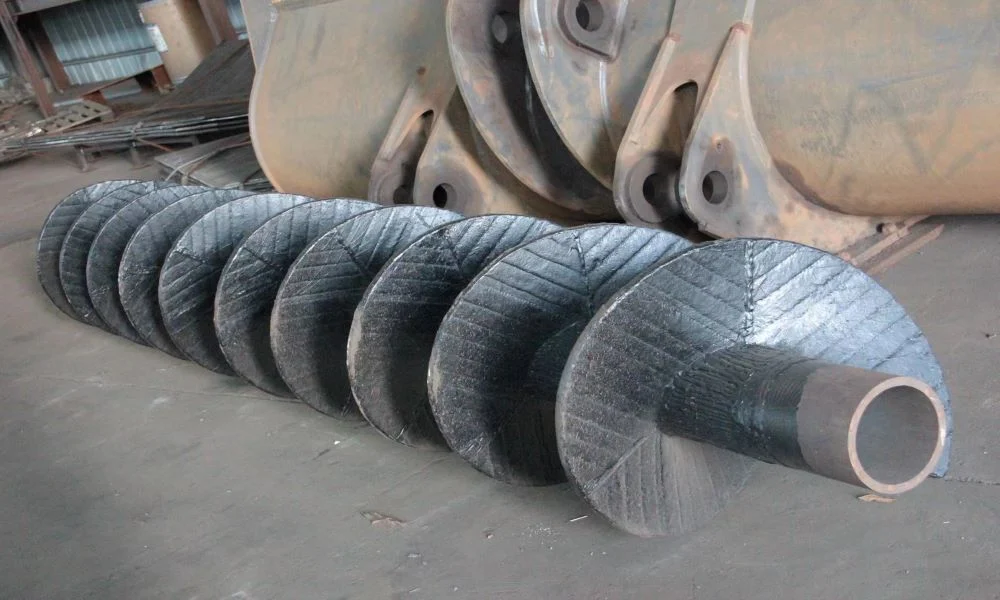 Wear Chromium Carbide Overlay Wear Auger for Mining and Construction, Cement