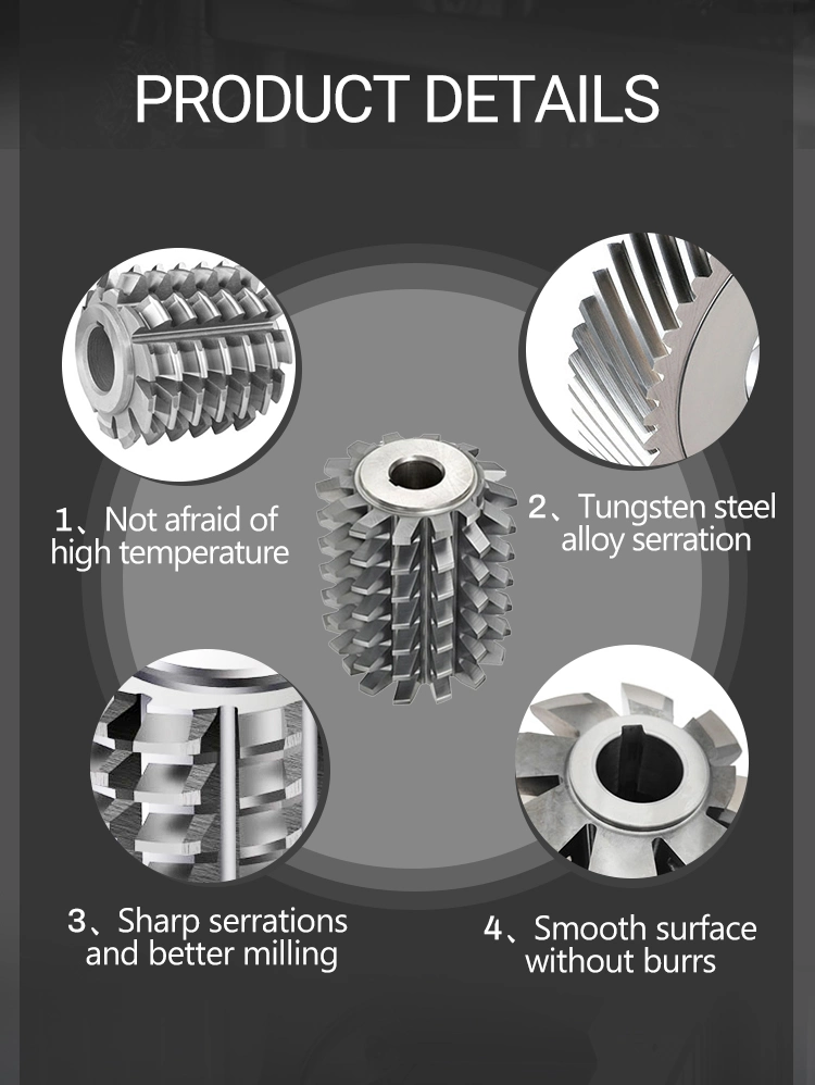 Guaranteed Quality HSS Double Gear Cutting Hobs Gear Hob for Gear Cutter Processing Tool